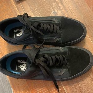 Vans Black Suede Shoe